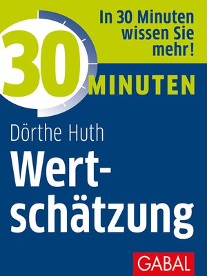 cover image of 30 Minuten Wertschätzung